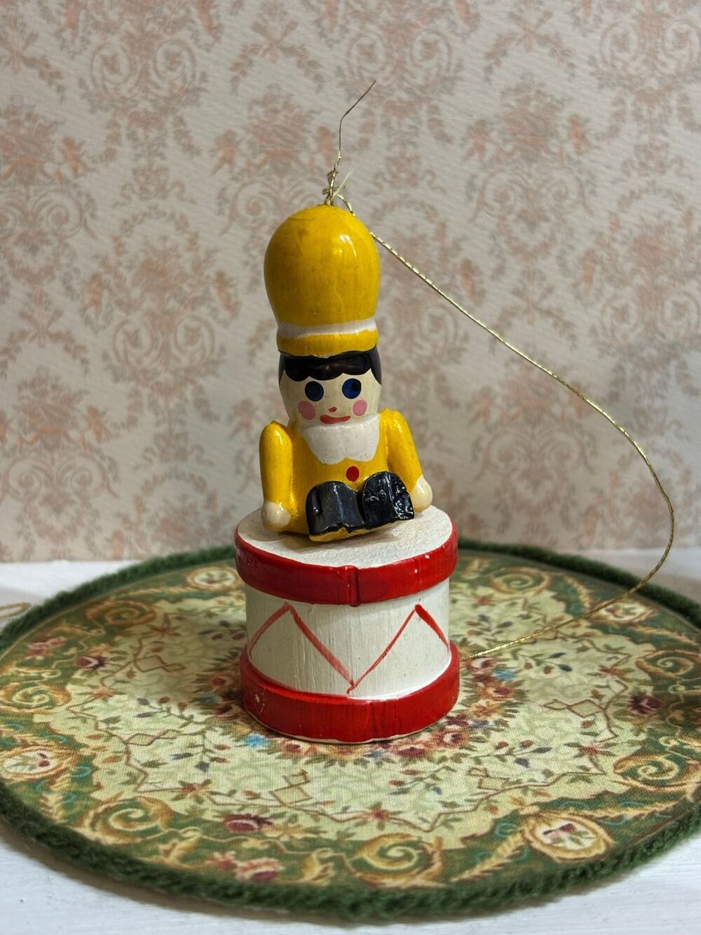 Vintage Christmas Drummer Boy Ornament